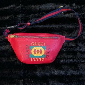 Small GUCCI Calfskin Belt Bag